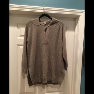 Vintage Max Mara Long Hooded Sweater size Small